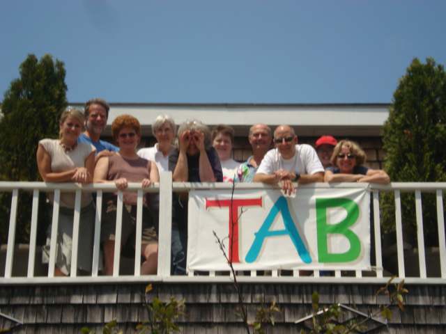 TAB group gathering.
